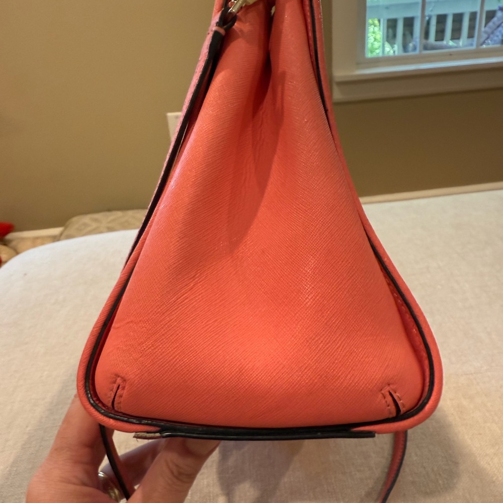Kate Spade romy newbury lane caning leather satchel tote - Picture 11 of 12